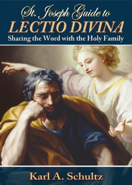 St. Joseph Guide to Lectio Divina by prolific author and international speaker Karl Schultz invites the reader to join with Blessed Mary and St. Joseph, using the ancient prayer method of lectio divina to grow in age, grace, and wisdom. By following the suggestion, we can maximize our receptivity to God's plan for our lives, and we can see why Pope Benedict XVI, generously quoted by Schultz, has put such an emphasis on lectio as a spiritual instrument for our times. 
192 pages ~ Size 5  x 7" ~ Paperback