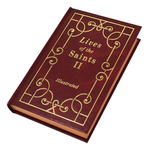 A companion volume to the bestselling Lives of the Saints. It contains a new series of lives of saintly men and women for each day of the year-many of them newly canonized or beatified.  More than 60 illustrations. Large type, Maroon Cloth Hardcover, 588 pages, 4 1/4" x 6 3/8. Also available: Lives of the Saints ~ Volume I (870/22), Gold Gift Boxed Set Edition ~ Lives of the Saints Volumes I & II (876/GS) and Spanish Edition (370/22S)