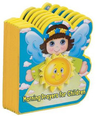 This lightweight Angel-shaped book will add meaning and delight when children pray when they first wake up. The sweet angels that fill the pages will draw in children and help them look forward to saying their prayers. 
14 pages ~ 5-1/4" X 5-3/4"