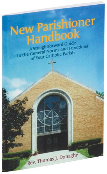 An essential guide for new parishioners, this New Parishioners Handbook provides all the basic information needed for those joining a parish. The New Parishioners Handbook offers explanations and answers questions about why one should register promptly, how soon to arrange for a child's baptism, and when to notify the priest about when one plans to be married. This handy, large-type, 64-page booklet is simple to use and also provides lists of popular Christian Baptismal names.
4" x 6 1/4