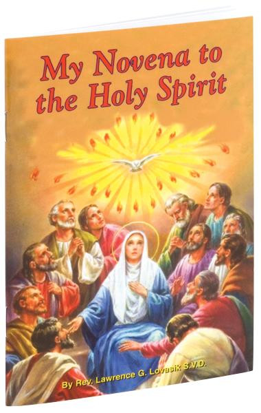 My Novena to The Holy Spirit provides the most popular Novenas in honor of The Holy Spirit and fits perfectly in a pocket or purse for anytime prayer. With a flexible and beautifully illustrated, full-color cover, this 32-page edition of My Novena to the Holy Spirit is an excellent way to praise the Holy Spirit at any time of the day. 

4" x 6 1/2"