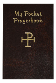 My Pocket Prayer Book is filled with essential prayers. Small enough to carry anywhere for easy use, My Pocket Prayer Book contains daily prayers, prayers for the Sacraments of Confession and Communion, and meaningful prayers for each day of the week. This treasure trove of prayer has a flexible, maroon cover and can be purchased individually or in boxed sets of 120 for group or parish use.  60 Pages ~ 2 1/2" X 3 3/4"  ~ Brown cover