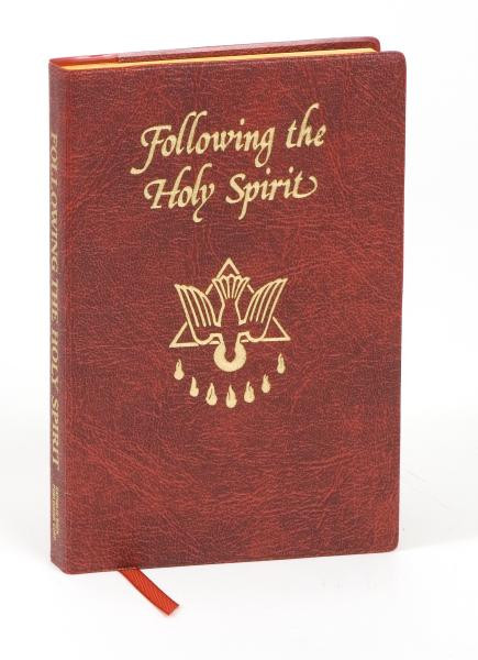 Following the Holy Spirit is a valuable book for all who wish to learn more about the Holy Spirit. Following the Holy Spirit is a primer on the vital role that the Holy Spirit plays in the lives of all Catholics. With an attractive red vinyl cover, large type and beautiful, inspiring illustrations, this 288-page book will lead readers to a better understanding and closer relationship with the Holy Spirit who invigorates our hearts, minds, and souls. 4" x 6 1/4"