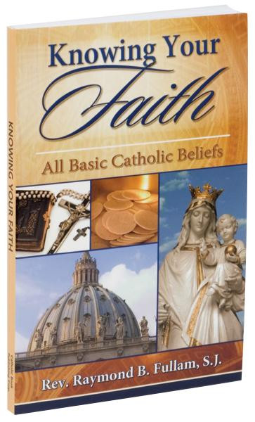 Knowing Your Faith is a short Catechism of Catholic teachings, practices, and worship, arranged in a well-organized question-and-answer format. This illustrated Catechism also includes brief instructions to enhance the presentation of the basics of the Catholic Faith. Knowing Your Faith is intended for both adults and high school students and thus would be ideal for adult religious education as well as youth courses.
4 3/4" x 6 3/4" ~ 160 pages ~ Flexible Cover