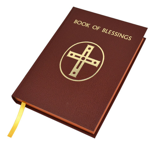 The Book of Blessings contains the blessings of the Roman Ritual for the Universal Church as well as additional proper blessings for use in the United States. This liturgical book includes blessings pertaining to persons, to objects, and to various occasions, as well as blessings and services connected with official parish events. Three valuable indices make the Book of Blessings a practical as well as pastoral liturgical resource. The Book of Blessings is set in highly readable 14-pt. type and is durably bound in brown cloth to ensure long-lasting use.. 896 pages ~ 7 1/4" x 10"