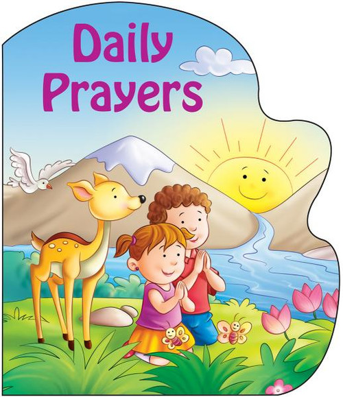 Daily Prayers is one of four in the series of St. Joseph Sparkle Books. This series of board books adds a bit of wonder to a child's day with a combination of foil-stamping and sparkle on the cover and expressive, colorful illustrations throughout. Daily Prayers helps children give praise and thanks for God's many gifts. Perfect as a gift for God's littlest Catholics! CPSIA compliant.
14 pages ~ 5 1/2" x 6 3/4"