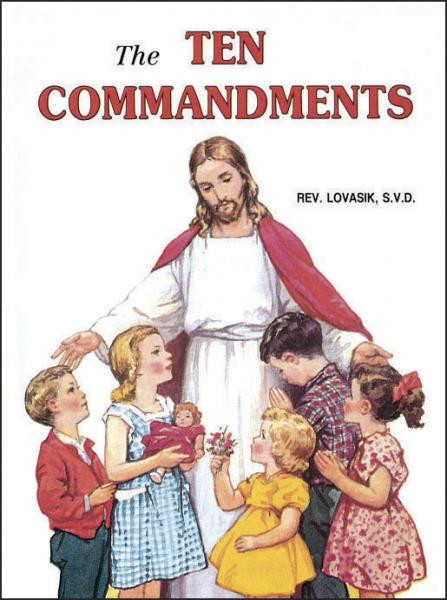 A wonderful, beautifully illustrated book for children that helps them learn about the Ten Commandments, the Laws of God. Ideal for First Holy Communion.