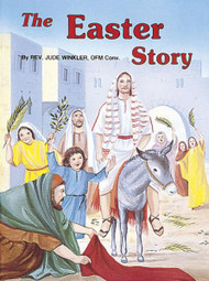 St Joseph Picture Books ~ The glory of Jesus' Resurrection in easy-to-understand terms. Illustrated in full color. Part of a magnificant series of religious books that will help all children better understand the Catholic faith. Simply written by Rev. Jude Winkler, O.F.M. CONV.  Illustrated in full color. Dimensions: 5 1/2 X 7 3/8 ~ Paperback