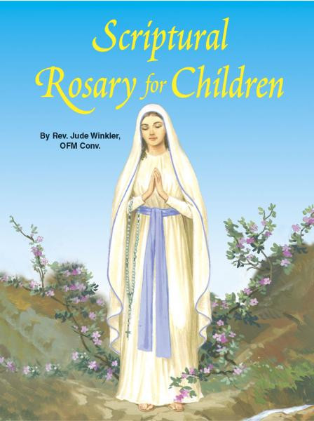 St Joseph Picture Books ~ This new book uses Scripture to help children to reflect on the 20 Mysteries of the Rosary. is illustrated in full color.
Part of a magnificent series of religious books that will help celebrate God's love for us and help all children better understand the Catholic faith.
Simply written by Rev. Jude Winkler, CONV.
5 1/2 X 7 3/8 ~ Paperback ~ 32 pages