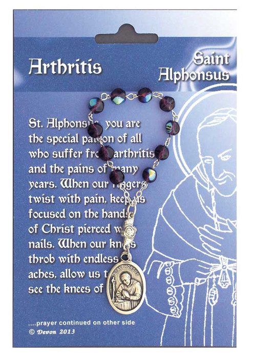 One Decade Rosary ~ St Alphonsus. Patron Saint of Theologians, Confessors, Religious Vocations & Arthritis