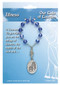 Patron Saint of Illness. Contains a prayer on the reverse side of the card.  Pray one decade of the Rosary, and then pray the prayer on the card.  4" long; medal is 1" x 5/8".