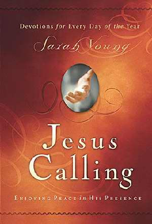 After many years of writing her own words in her prayer journal, missionary Sarah Young decided to be more attentive to the Savior's voice and begin listening for what He was saying. So with pen in hand, she embarked on a journey that forever changed her—and many others around the world.  In these powerful pages are the words and Scriptures Jesus lovingly laid on her heart. Words of reassurance, comfort, and hope. Words that have made her increasingly aware of His presence and allowed her to enjoy His peace. Jesus is calling out to you in the same way. Maybe you share the author’s need for a great sense of “God with you”. Or perhaps Jesus seems distant without you knowing why. Or maybe you have wandered farther from Him that you ever imagined you would. Here is a year’s worth of daily readings from Young’s journals to bring you closer to Christ and move your time with Him from monologue to a dialogue. 382 pages ~ 4 1/4" x 6'