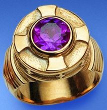 Give your church's Bishop the gift of a beautiful amethyst ring.
• This gemstone is 10 millimeters in diameter, round, and synthetic.
• The amethyst can be set in either a sterling silver gold plate or 14k gold ring (Call for Gold Pricing).
• There is a 10% charge for any ring order that's above a size 12.
• Orders are custom-made, so please allow seven to 10 business days to ship.
• Find the highest-quality church supplies available for your clergy and congregation from St. Jude Shop.