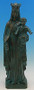 Patina - Our Lady of Mt. Carmel statue in different finishes.