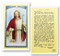 Clear, laminated Italian holy card.
Features World Famous Fratelli-Bonella Artwork. 2.5'' x 4.5''