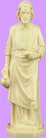 St. Joseph the Worker Statue is carefully crafted and molded in vinyl with an exclusive process, for years of lasting use. 4" or 8" approximate sizes available.  

 