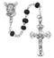 5MM Black Bead Wood Rosary