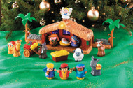Image of Fisher Price's "Little People Nativity" Deluxe Playset sold by St. Jude Shop.
