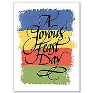 Greeting Cards, A Joyous Feast Day