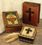 Handmade Keepsake Boxes, Chalice, Bible or Cross Box