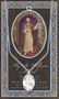 Patron of Adopted Children.  3" X 5" vinyl folder with removalble oxidized medal.  1.125" Genuine Pewter Saint Medal won a Stainless Steel Chain. Silver Embossed Pamphlet with Patron Saint Information and Prayer Included. Biography/History of the Saint and gives the Patron's attributes, Feast Day and Appropriate Prayer. (3.25"x 5.5")

 