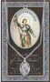 Patron Saint of Servicewomen, Virgins, Mass and Altar Servers. A 1.125" Genuine Pewter Medal with Stainless Steel Chain. Gold Embossed Prayer Card included with short biography of the saint included. (3.25"x 5.5")

 