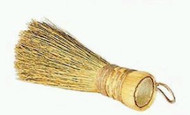 Natural corn broom sprinkler provides quick water refresh rate. 9 inches long.