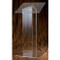Lectern with 3/4" Wood or 3/8" Acrylic top. Dimensions: 43" height, 20" width, 18" depth. Base: 3/8" acrylic. Pedestal: 1/2" acrylic