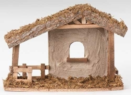 Fontanini Stucco Stable for 5 inch Nativity Figures