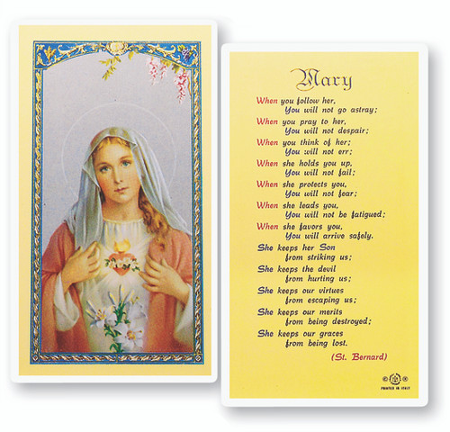 Clear, laminated Italian holy cards with gold accents.
Features World Famous Fratelli-Bonella Artwork.
2.5'' X 4.5'' 