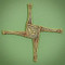St. Brigid cross ornament crafted of resin with the look of straw. Dangles from a gold cord hanger. Includes gift card featureing St. Brigid's Prayer. 3.25" x 3.25"; gift boxed. St. Brigid is the patroness of Ireland, founded its first women's religious community. A cross made of rushes is her special emblem and is thought to ward away evil from the house that displays it