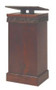 Lectern with one shelf

Dimensions: 46" height, 20" width, 16" depth