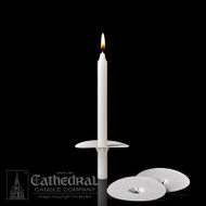 Pack of 125  Vigil Candle Paper Drip Protectors - Will hold candle diameter of 3/8" - 1/2". Candles not included