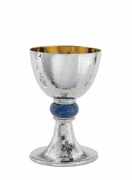 Chalice with Bowl Paten, Silver Gold- Line, A-2200S