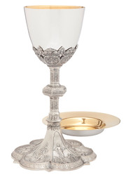 Chalice with Well Paten Brite-Star Finish, A-8402BS