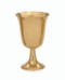 Communion cup is 5.75"H  and holds 12oz. the cup is available in 24kt gold plate, Silver or Brite Star finish.