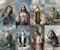 The Bonella Line of prayer cards are imported from Milan, Italy. The images on these cards are known throughout the world as the most recognizable artistic representations of the Christ,Blessed Virgin Mary and the Saints. Sheet size is 8 1/2" x 11" with tab that separates into 8 ~ 2 1/2" x 4 1/4" cards that can be personalized and laminated.  Must order in multiples of 8. Price includes personalization. 
