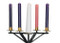 A zoomed-in view of the Standing Church Advent Wreath and Paschal Stick