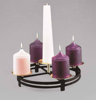 The Advent Table Top Wreath with candles.