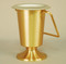 Holy water bucket with a satin bronze finish - St. Jude Shop
