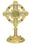 The Gold-plated Reliquary 122 with eight settings.