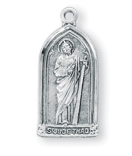 Sterling Silver St. Jude Medal