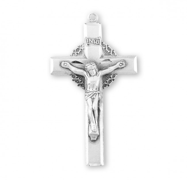 Men's Crucifix with Crown of Thorns S102 - St. Jude Shop, Inc.