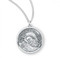 Medal comes on a 18" rhodium plated chain.