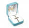 Crucifix comes in a deluxe velour gift box. Made in the USA