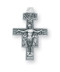 Sterling Silver San Damiano Crucifix Medal