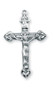 Men's Decorated Sterling Silver IHS Crucifix