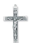 Men's Sterling Silver Holy Spirit Crucifix 