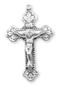 Men's Ornamental Sterling Silver Crucifix 