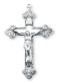 Men's Decorative Sterling Silver Crucifix